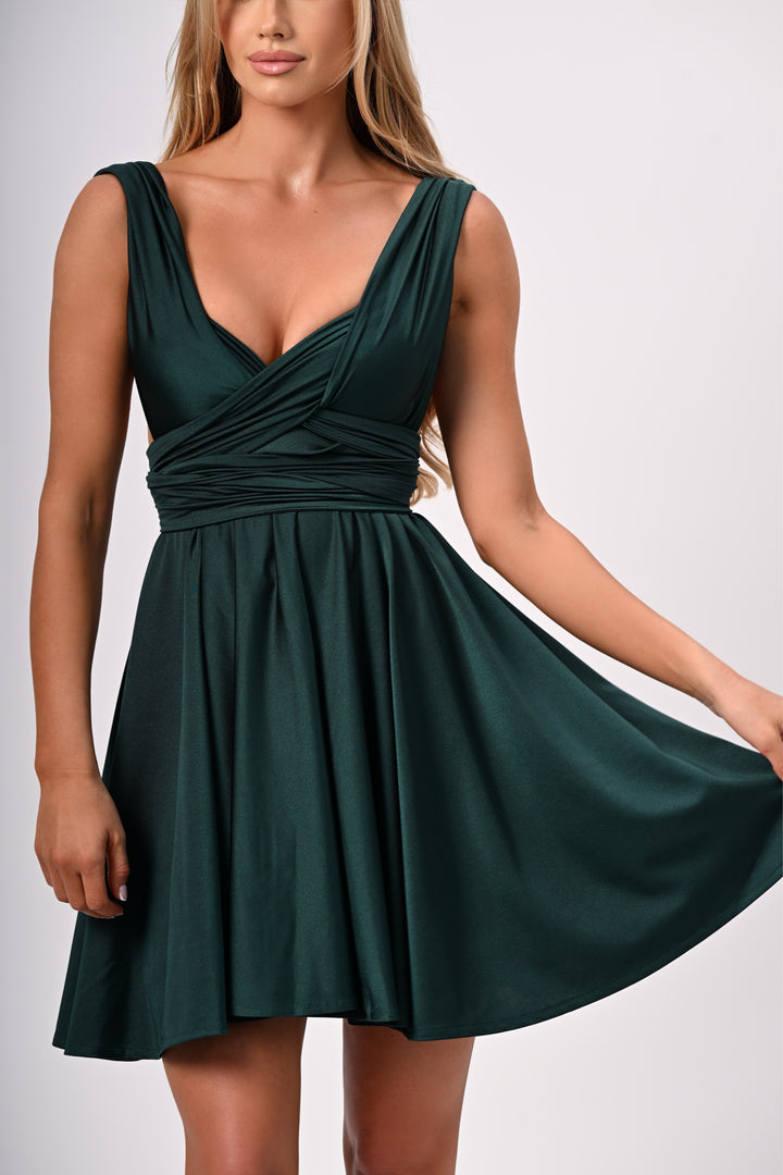 Emerald MULTI short dress
