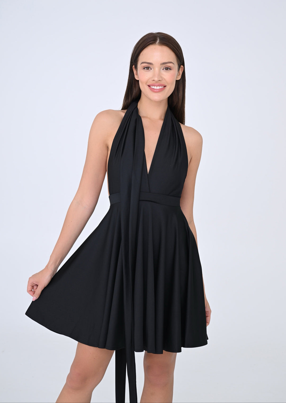 Black MULTI short dress