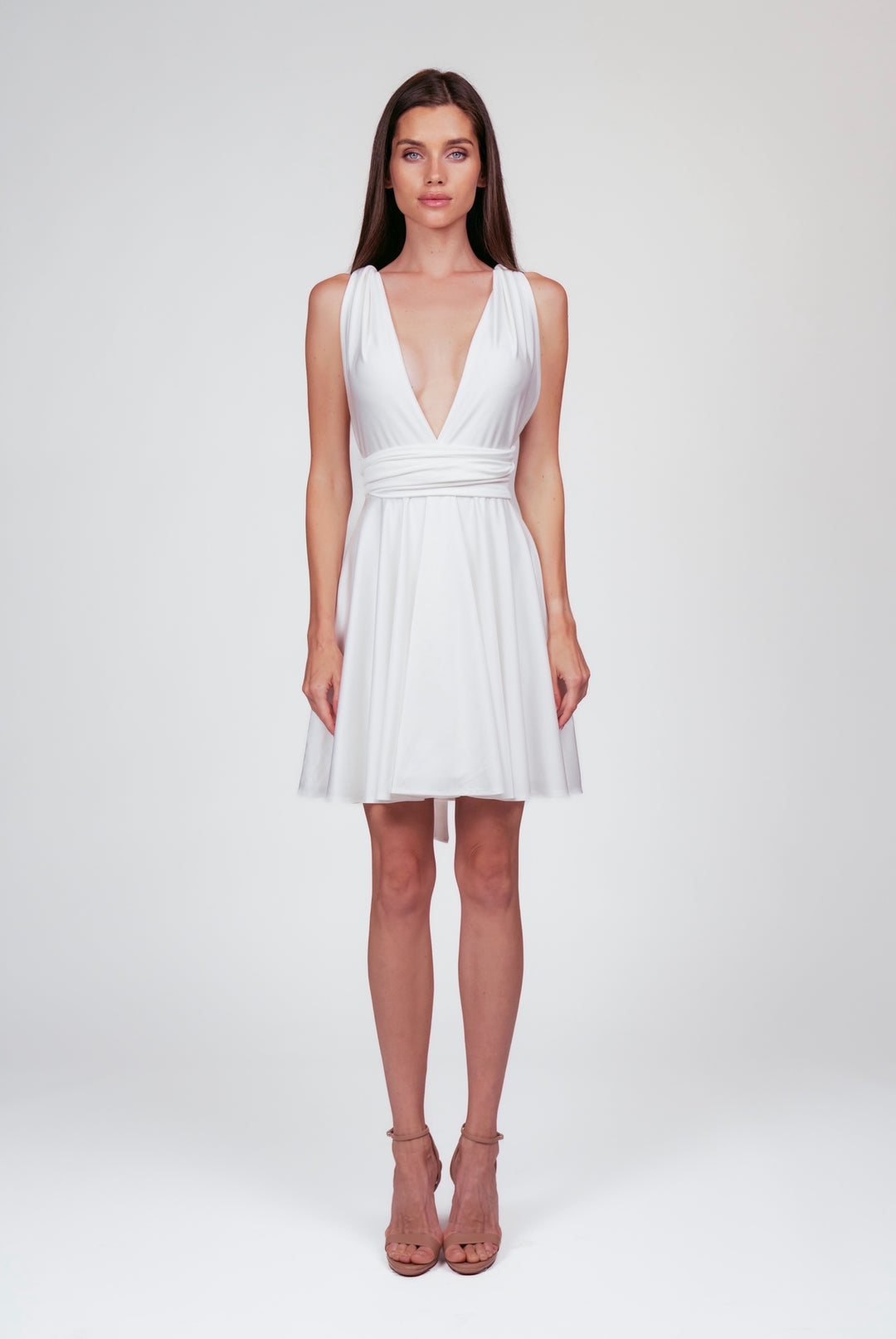 Ivory MULTI short dress