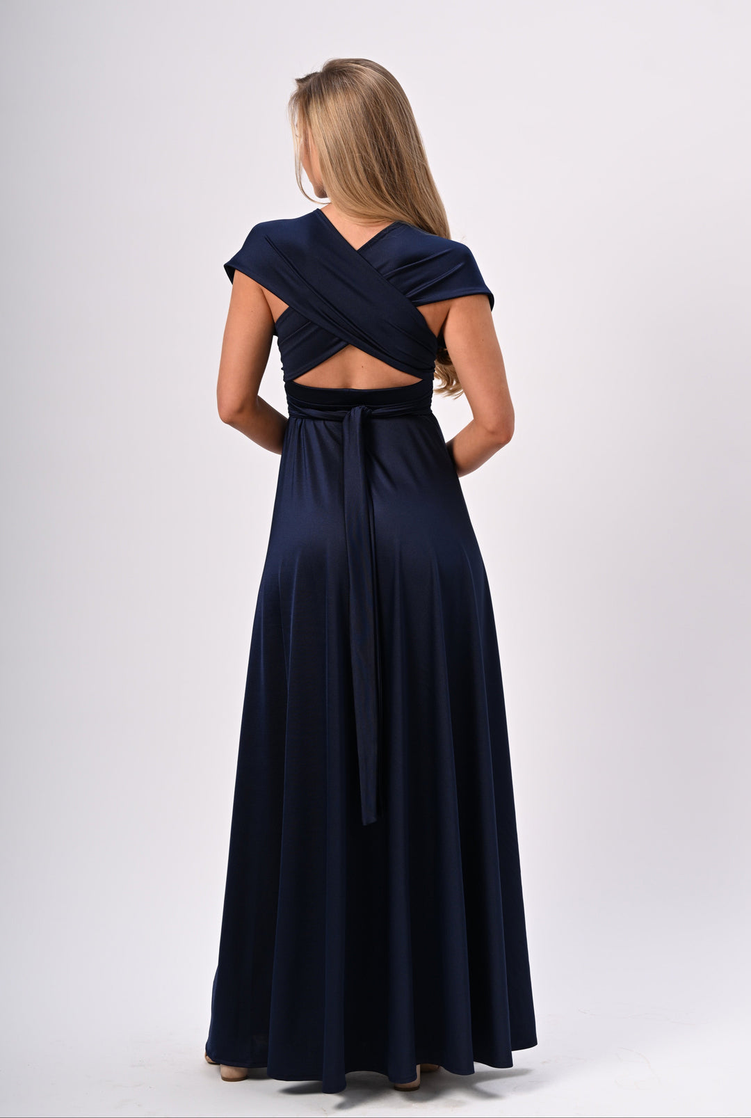 Navy MULTI long dress