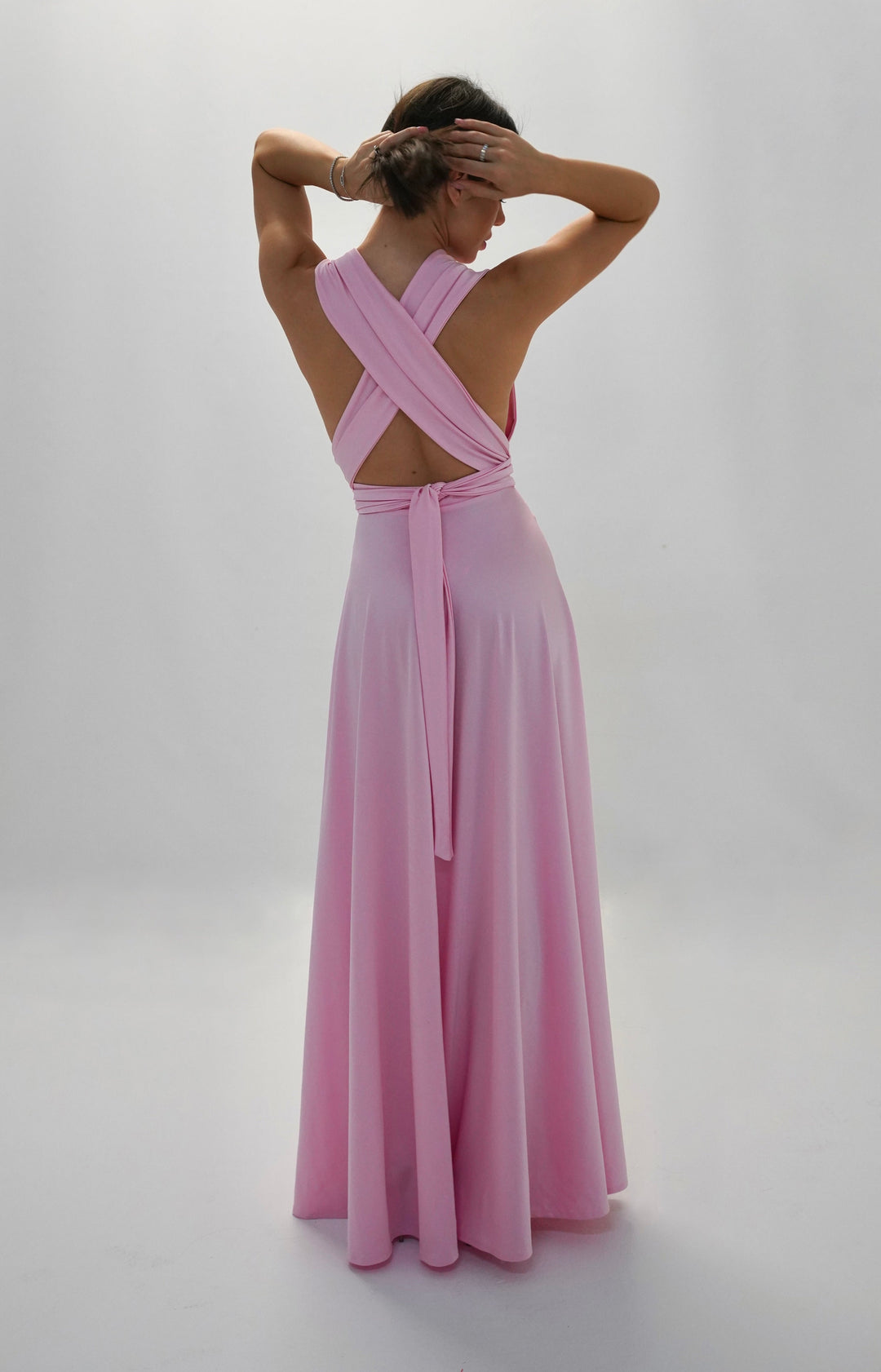 Rose MULTI long dress