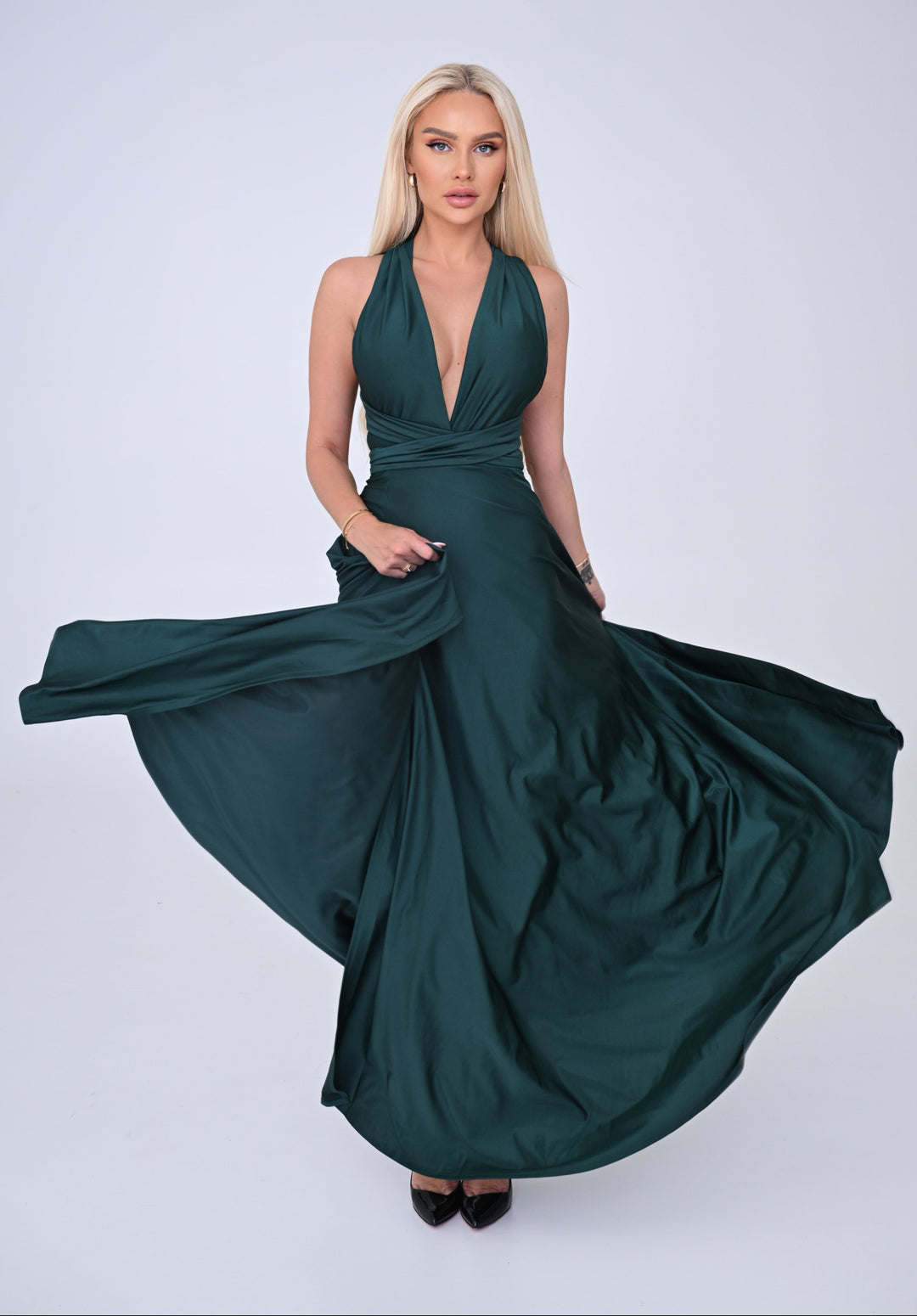 Emerald MULTI long dress