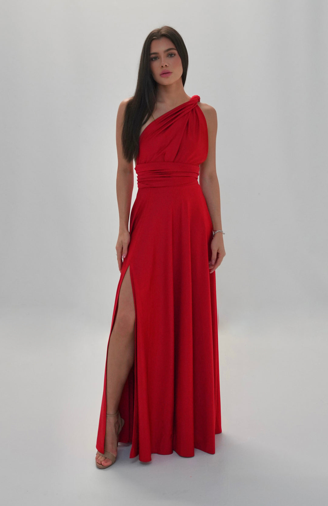 Red MULTI long dress