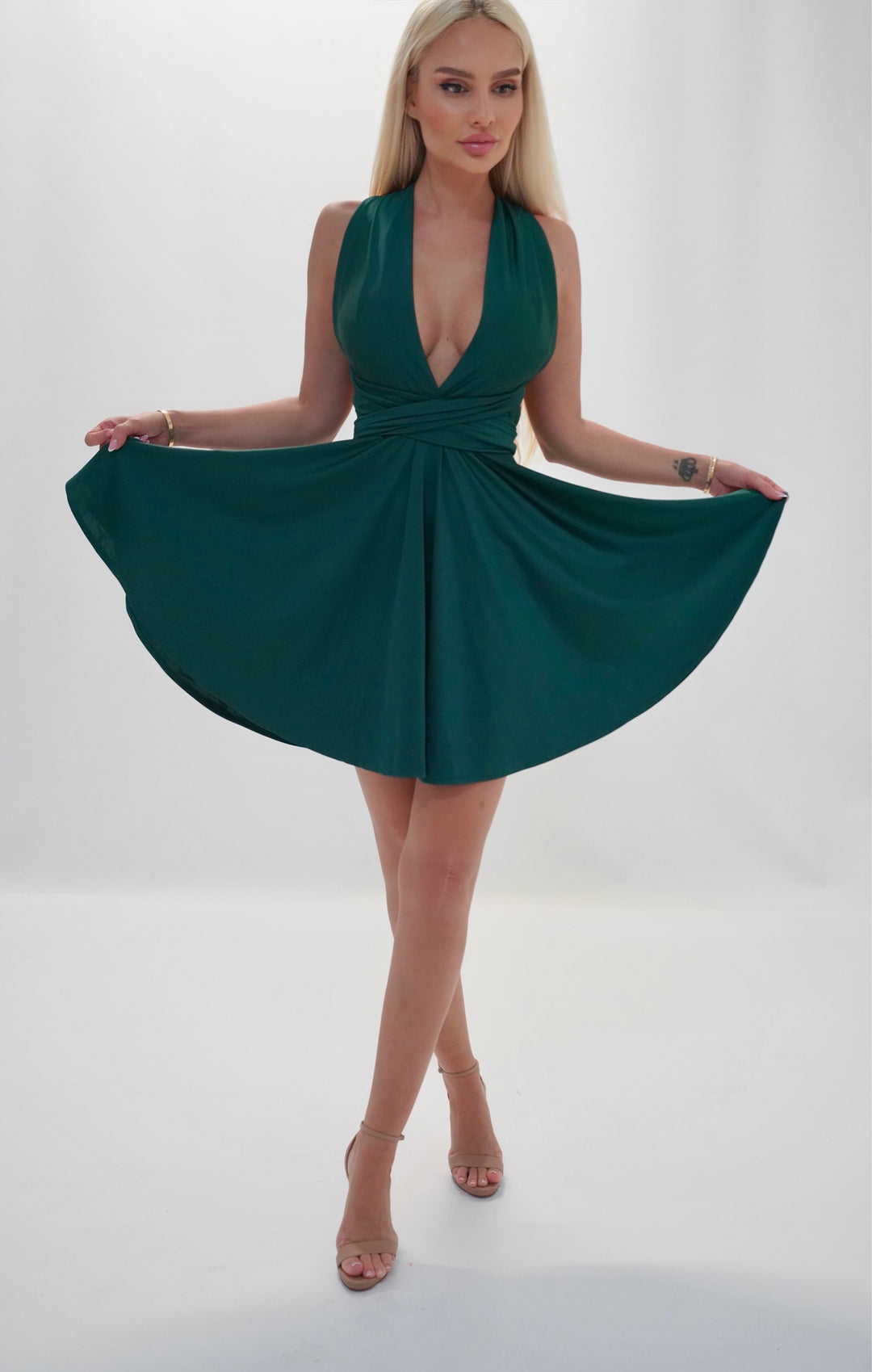 Emerald MULTI short dress