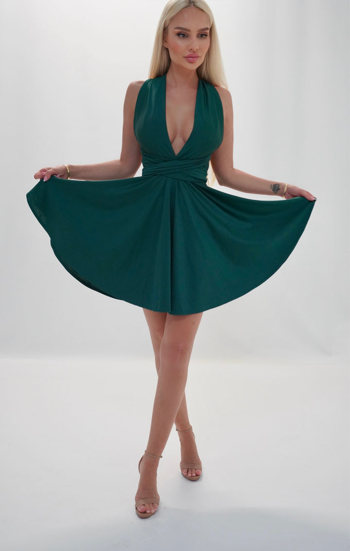Emerald MULTI short dress