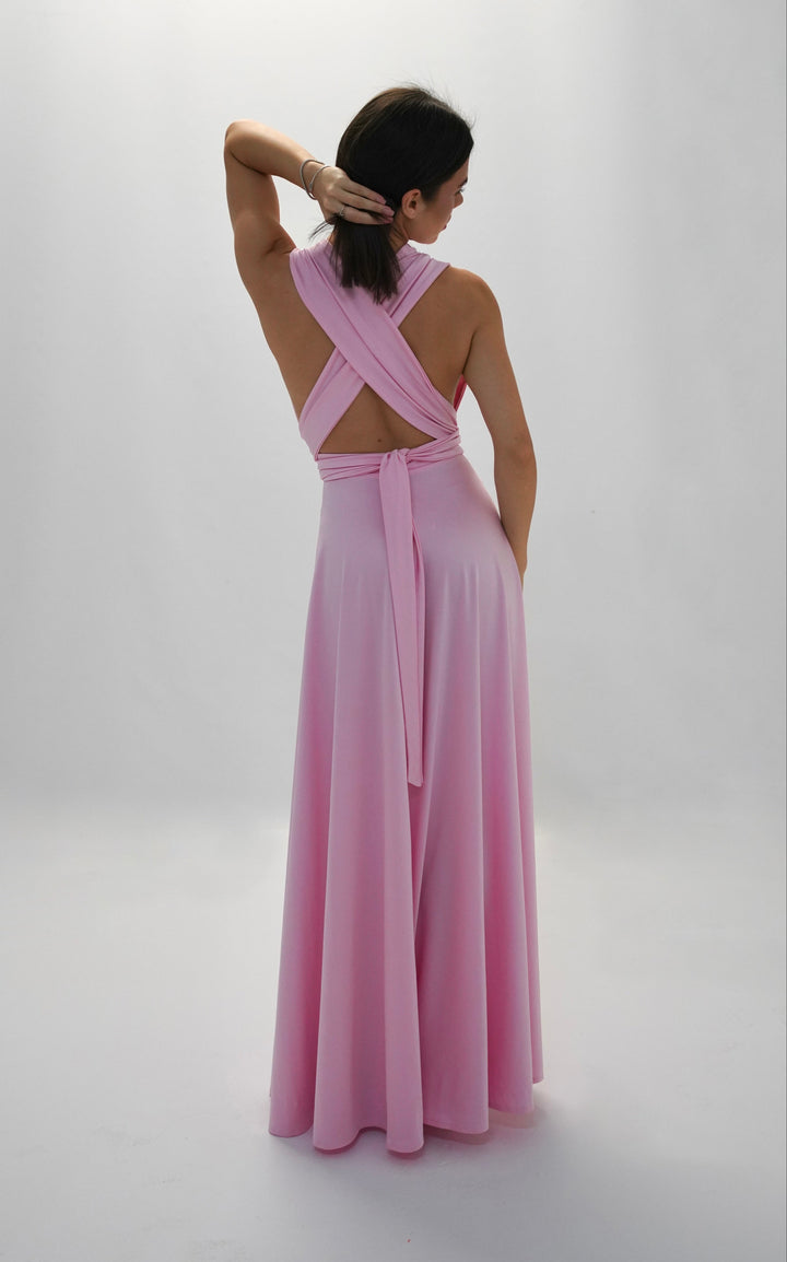 Rose MULTI long dress