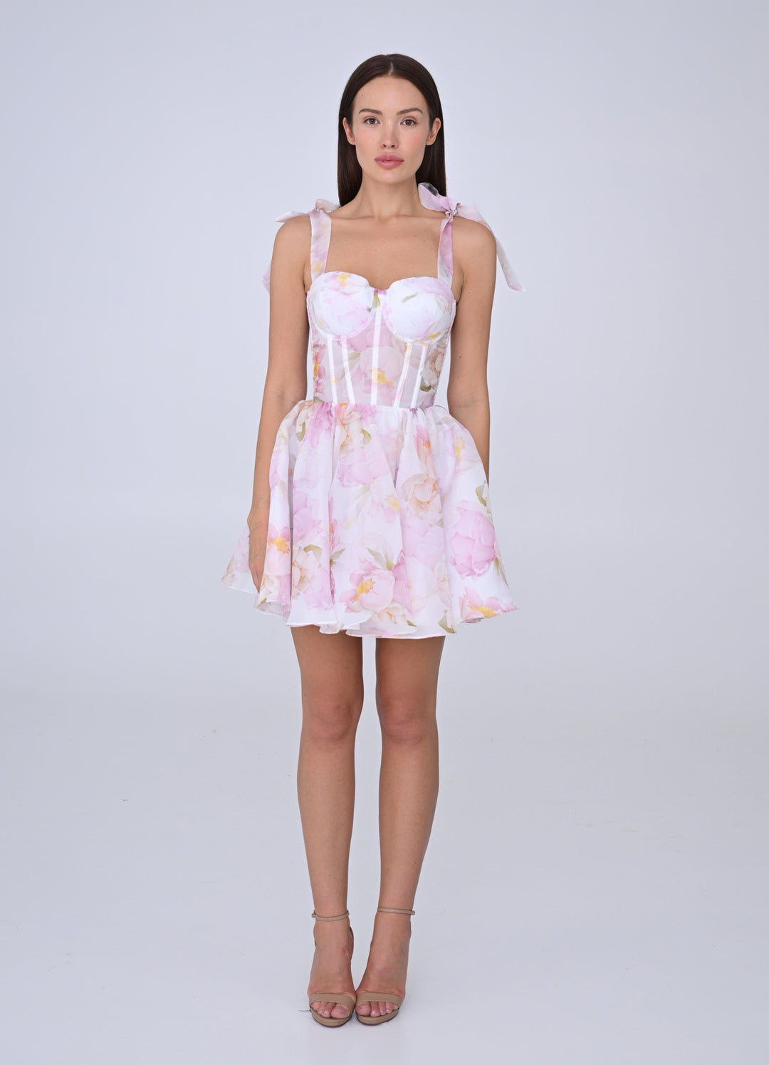 Rose floral CORSET dress