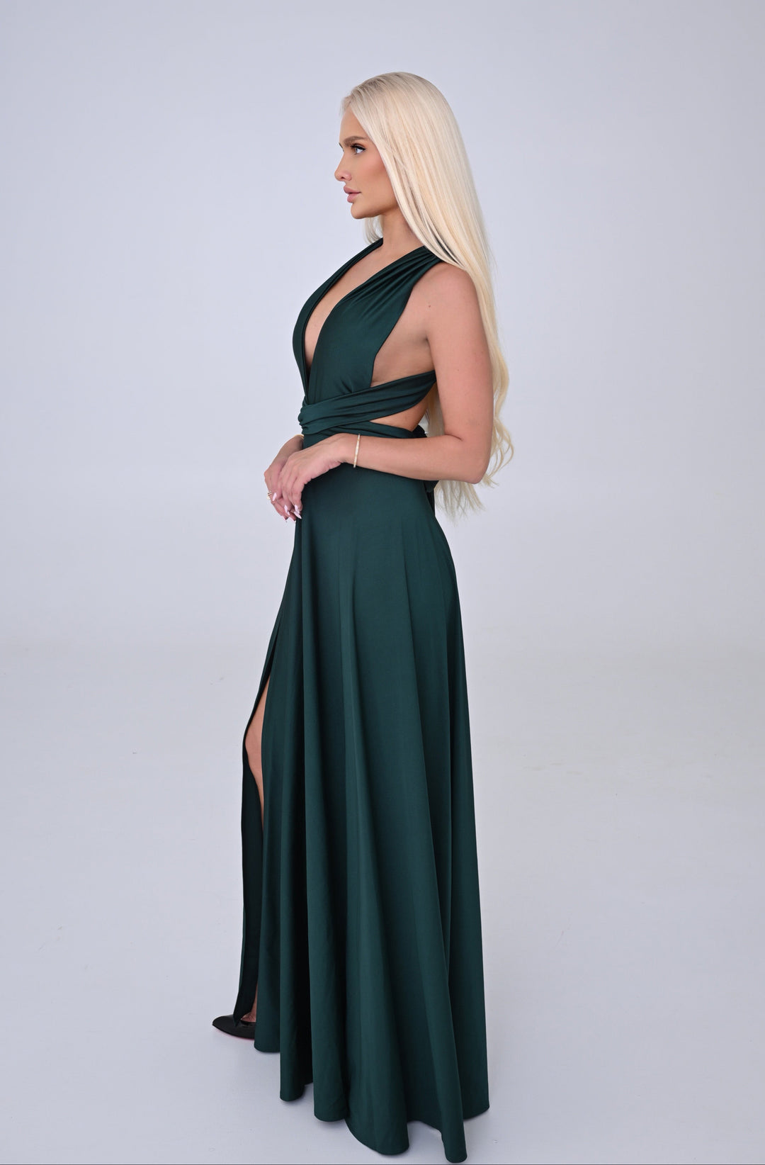 Emerald MULTI long dress