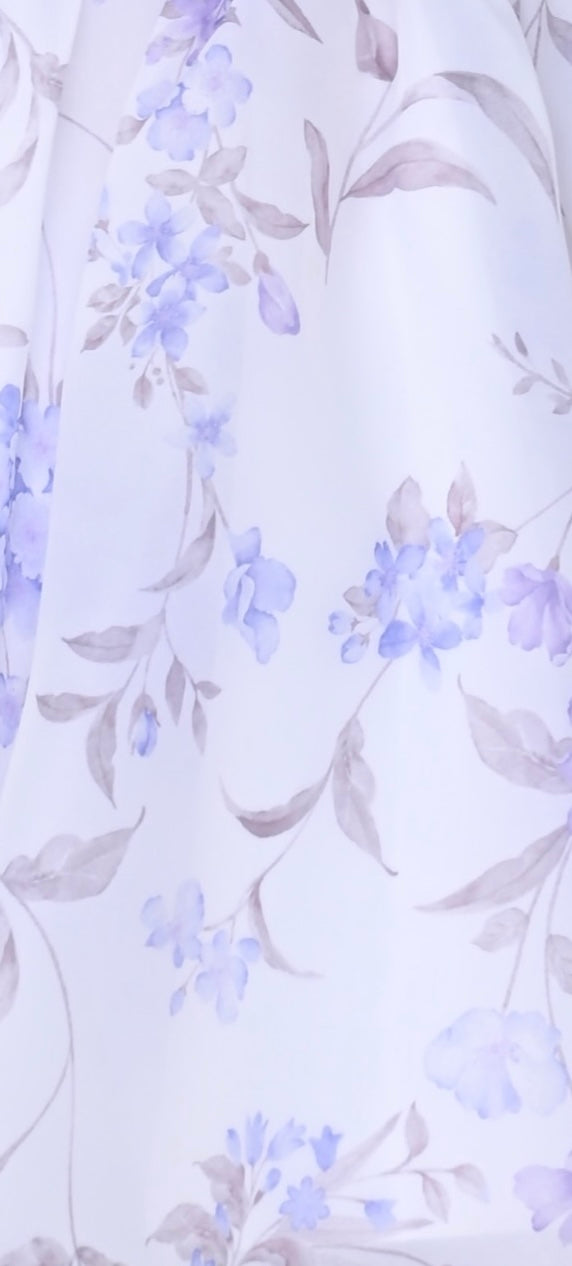 Lilac floral CORSET dress