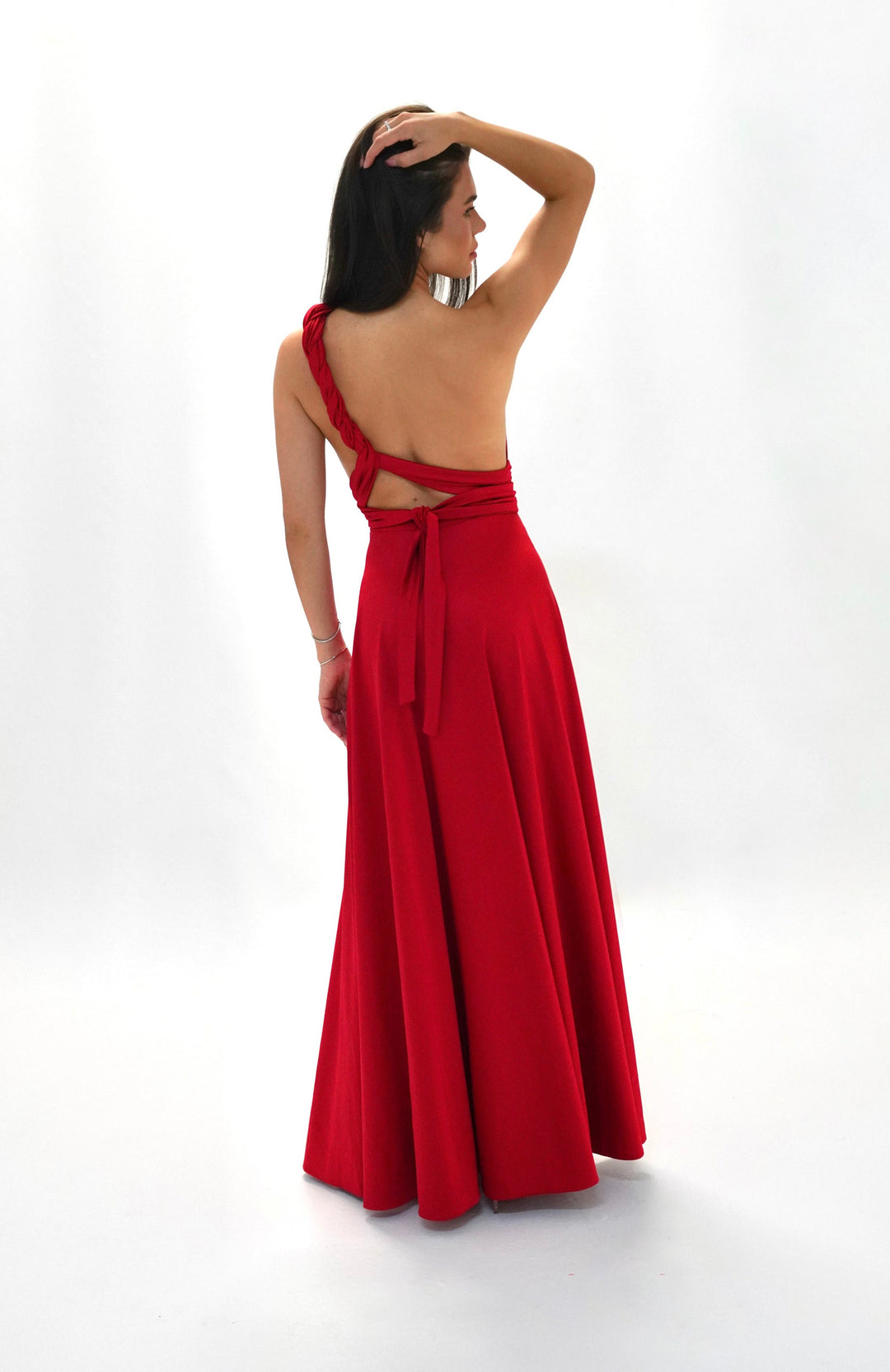 Red MULTI long dress