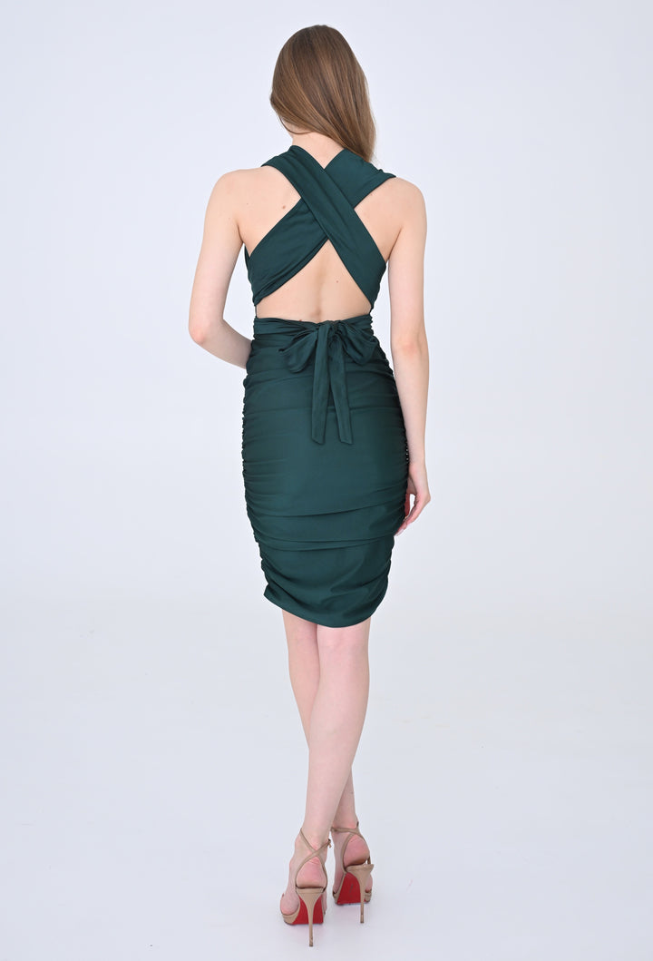 Emerald MULTI pencil dress