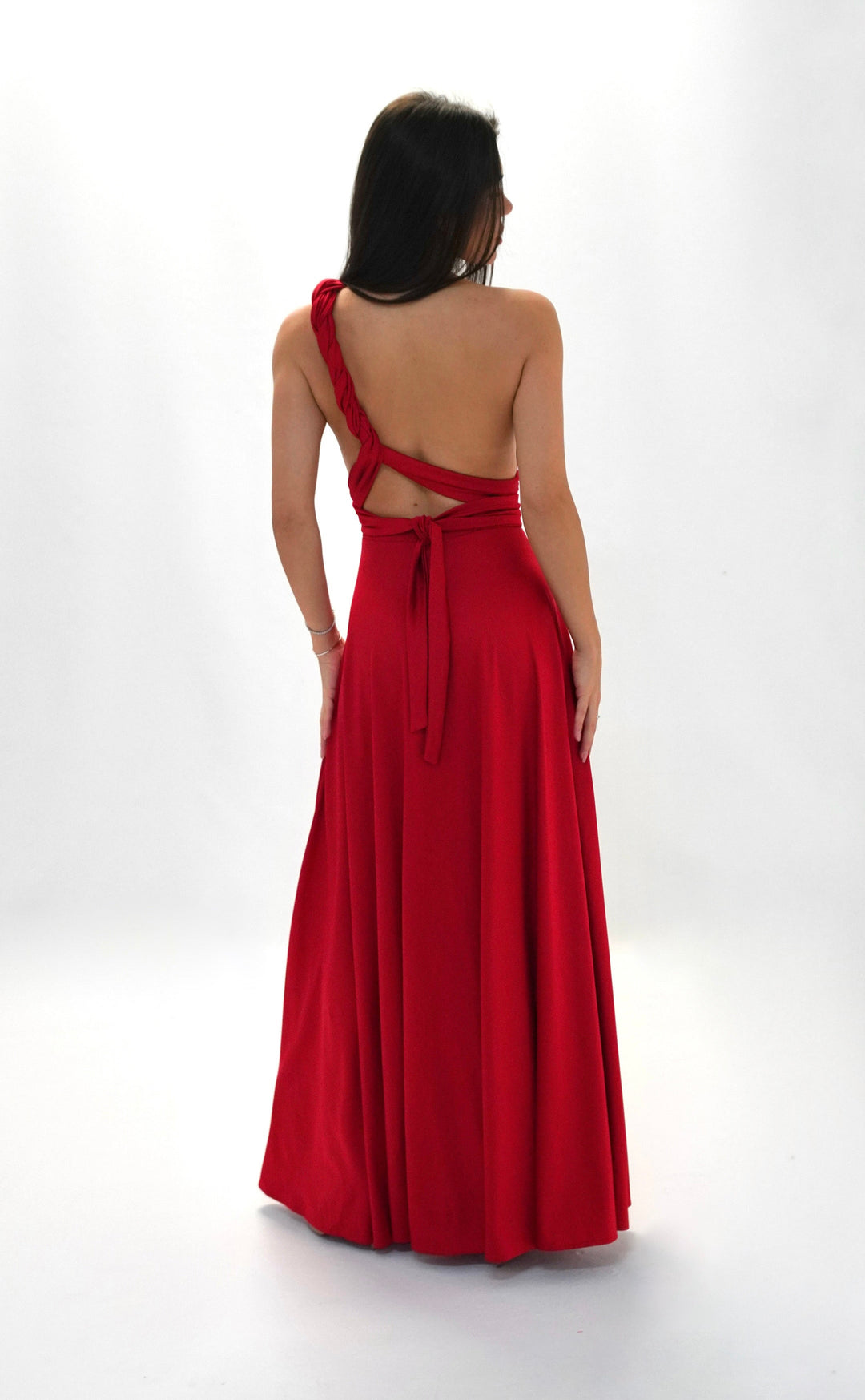 Red MULTI long dress