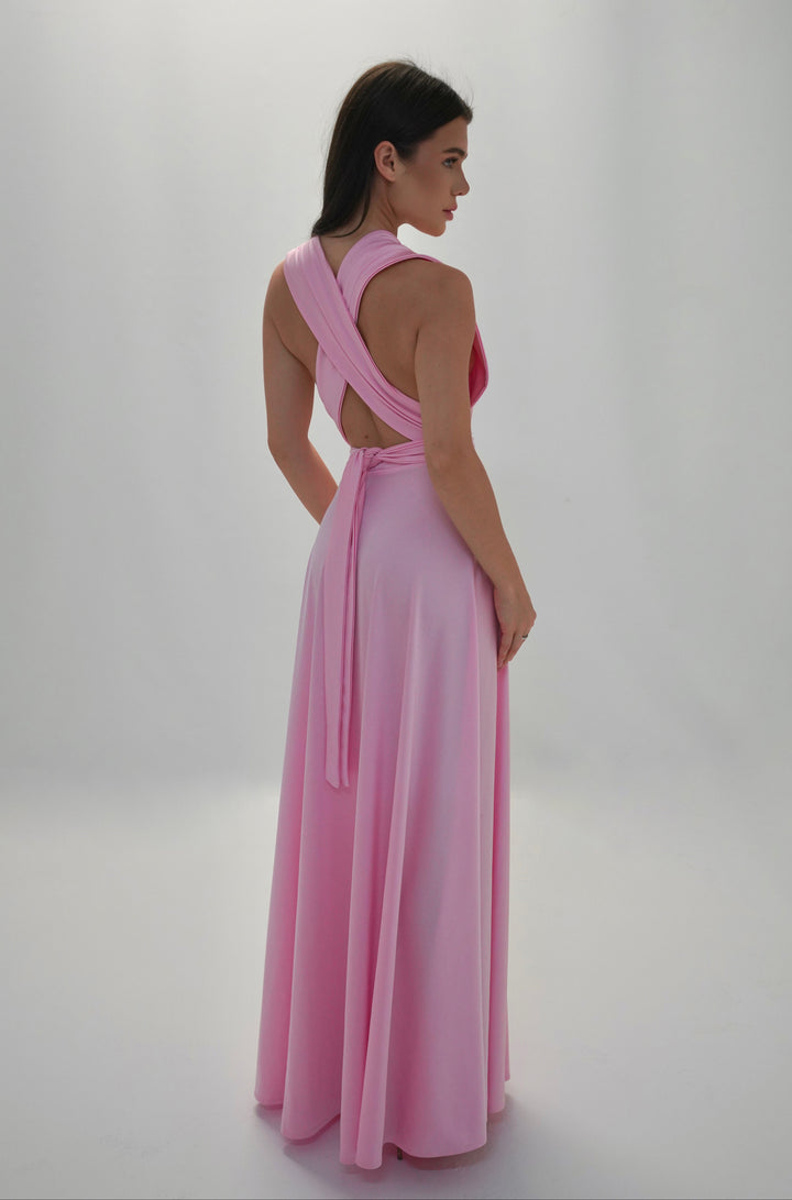Rose MULTI long dress