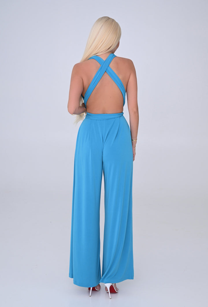 Light Blue MULTI jumpsuit