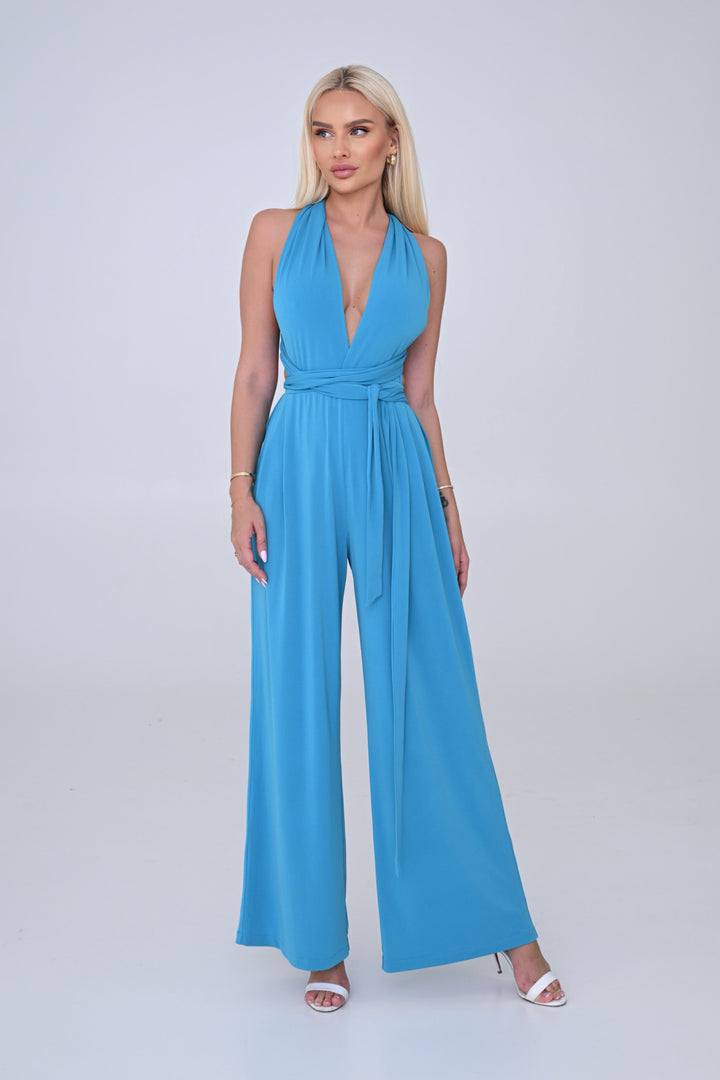 Light Blue MULTI jumpsuit