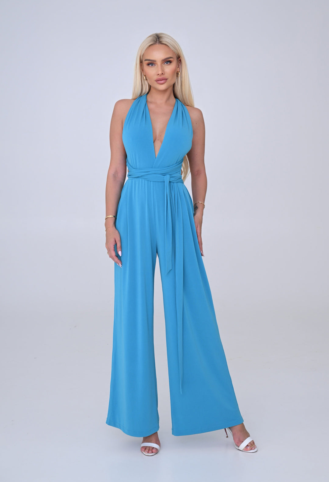 Light Blue MULTI jumpsuit