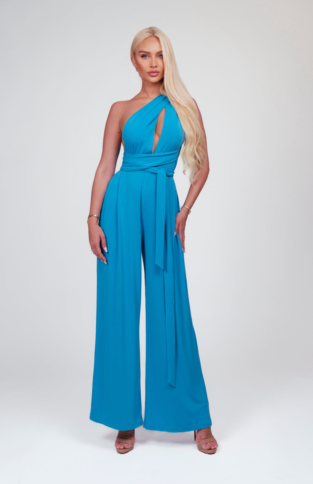 Light Blue MULTI jumpsuit