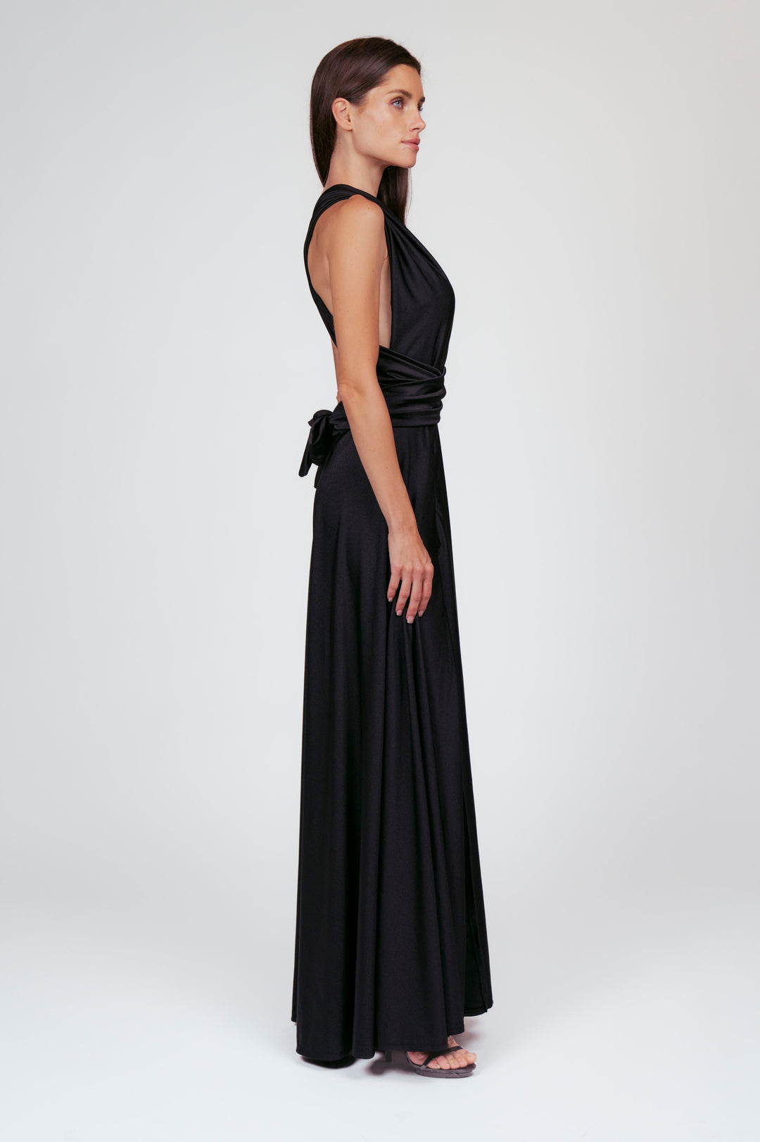 Black MULTI long dress