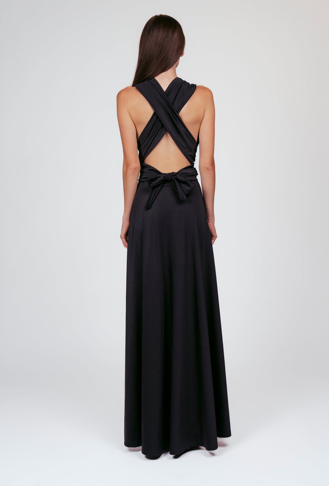 Black MULTI long dress
