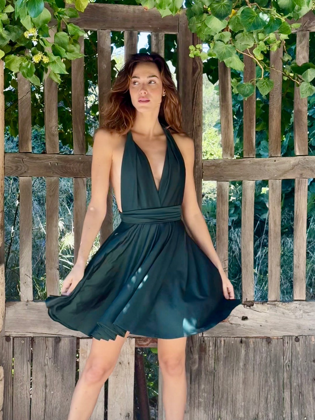 Emerald MULTI short dress
